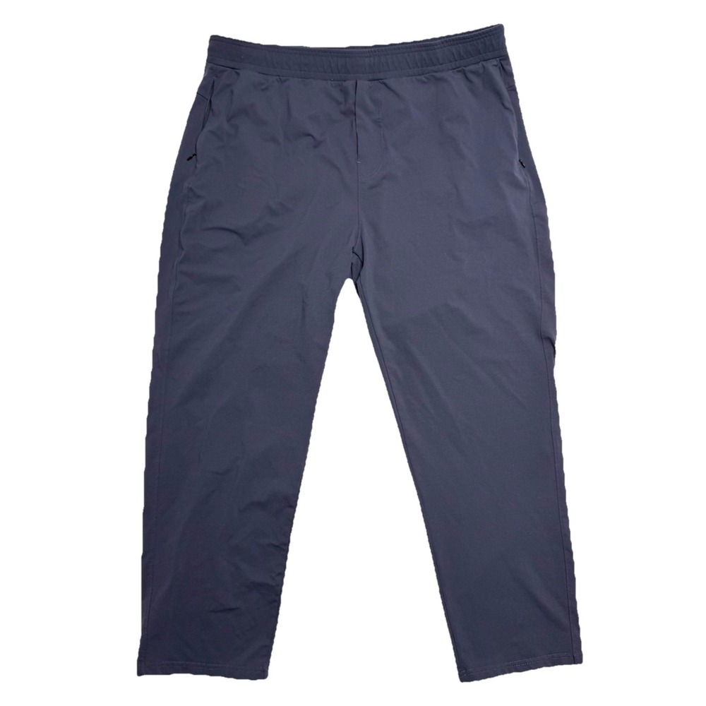 Public Rec Gamechanger Rec Pants Drawstring Pockets Navy Blue Joggers Mens 44x30